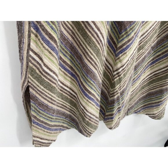 Karen Scott Vintage Womens Sleeveless Linen Blend V-Neck Midi Dress Size Large - Picture 8 of 15